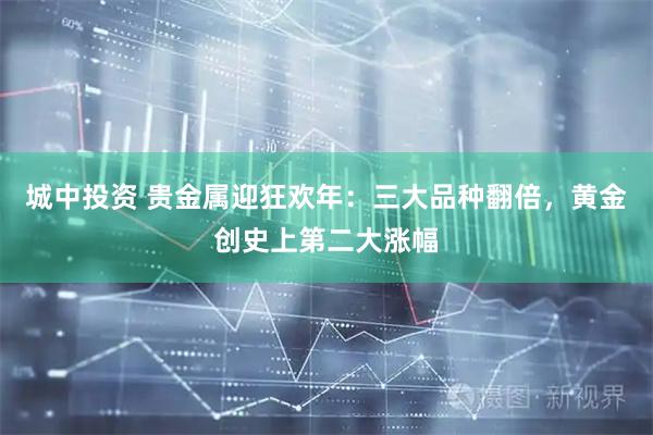 城中投资 贵金属迎狂欢年：三大品种翻倍，黄金创史上第二大涨幅