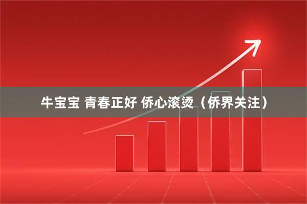 牛宝宝 青春正好 侨心滚烫（侨界关注）